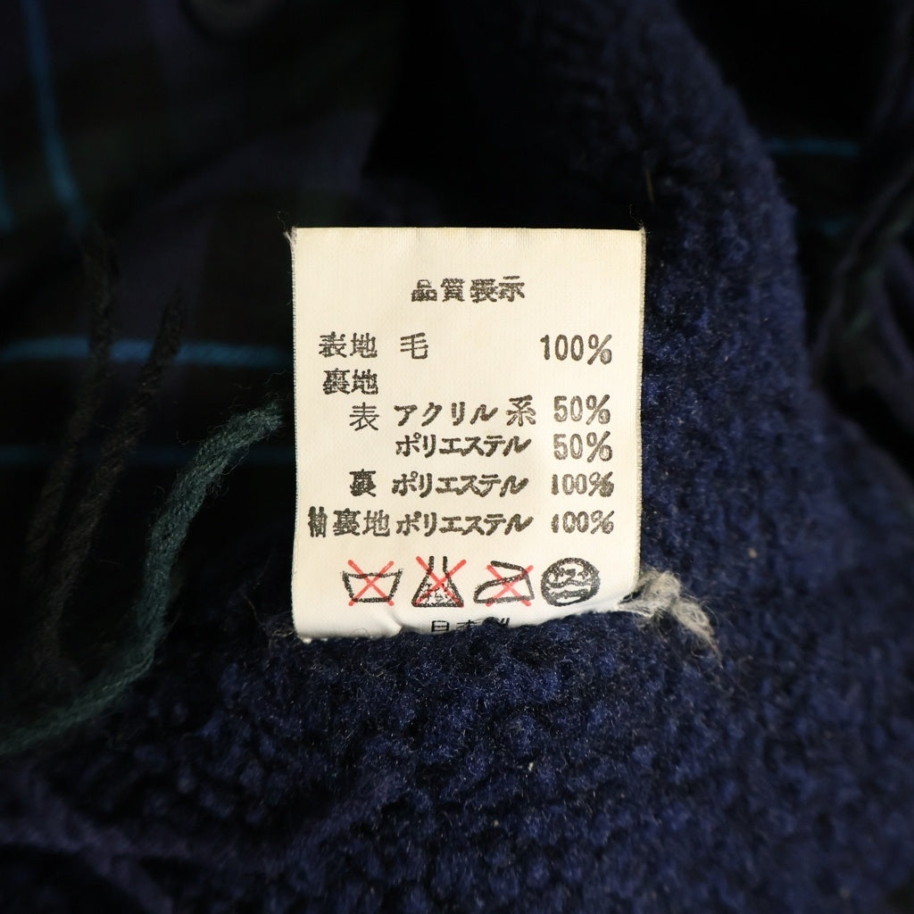 A BATHING APE(アベイシングエイプ) 90S TARTAN CHECK JACKET タータンチェック ジャケット ブラック