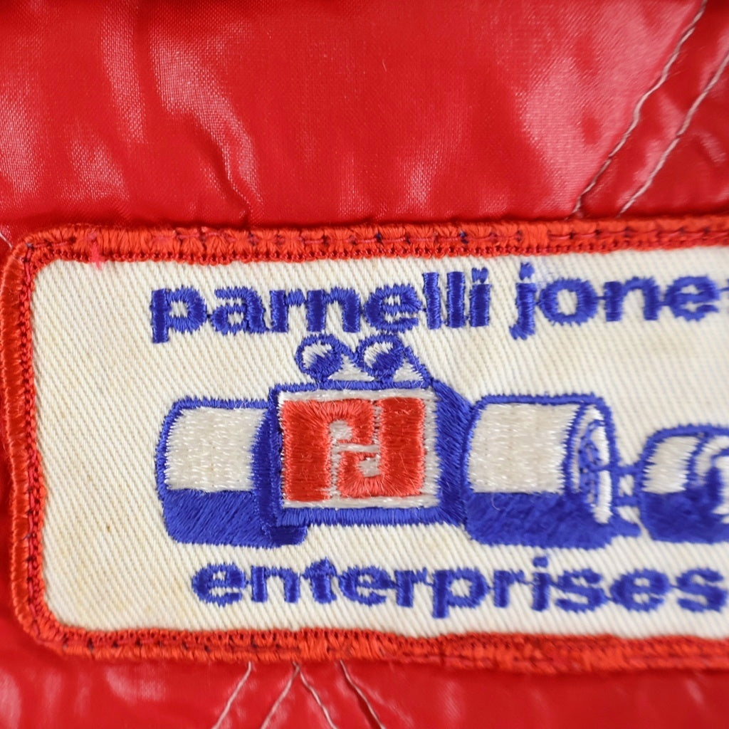 VINTAGE(ヴィンテージ) 60S SWINGSTER FIRESTONE NYLON RACING JACKET ナイロン レーシング キルティング ジャケット レッド