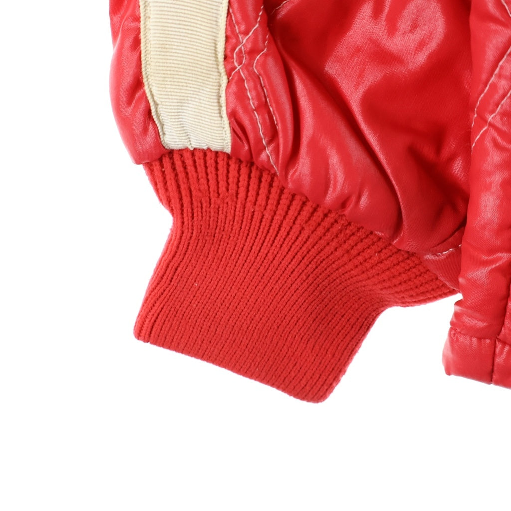 VINTAGE(ヴィンテージ) 60S SWINGSTER FIRESTONE NYLON RACING JACKET ナイロン レーシング キルティング ジャケット レッド