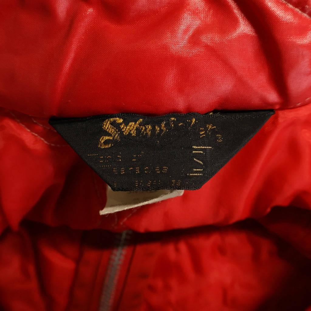 VINTAGE(ヴィンテージ) 60S SWINGSTER FIRESTONE NYLON RACING JACKET ナイロン レーシング キルティング ジャケット レッド