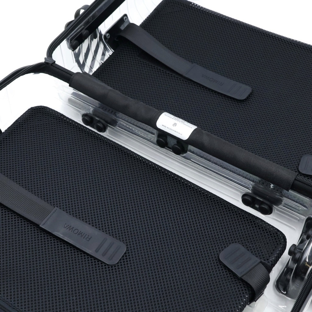 OFF-WHITE(オフホワイト) ×RIMOWA Essential See Through リモア エッセンシャル トラベルキャリー クリア レディース