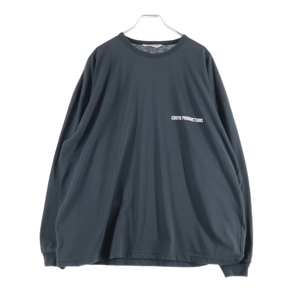 COOTIE(クーティー) OVERSIZED L/S TEE オーバーサイズ 長袖 カットソー グレー