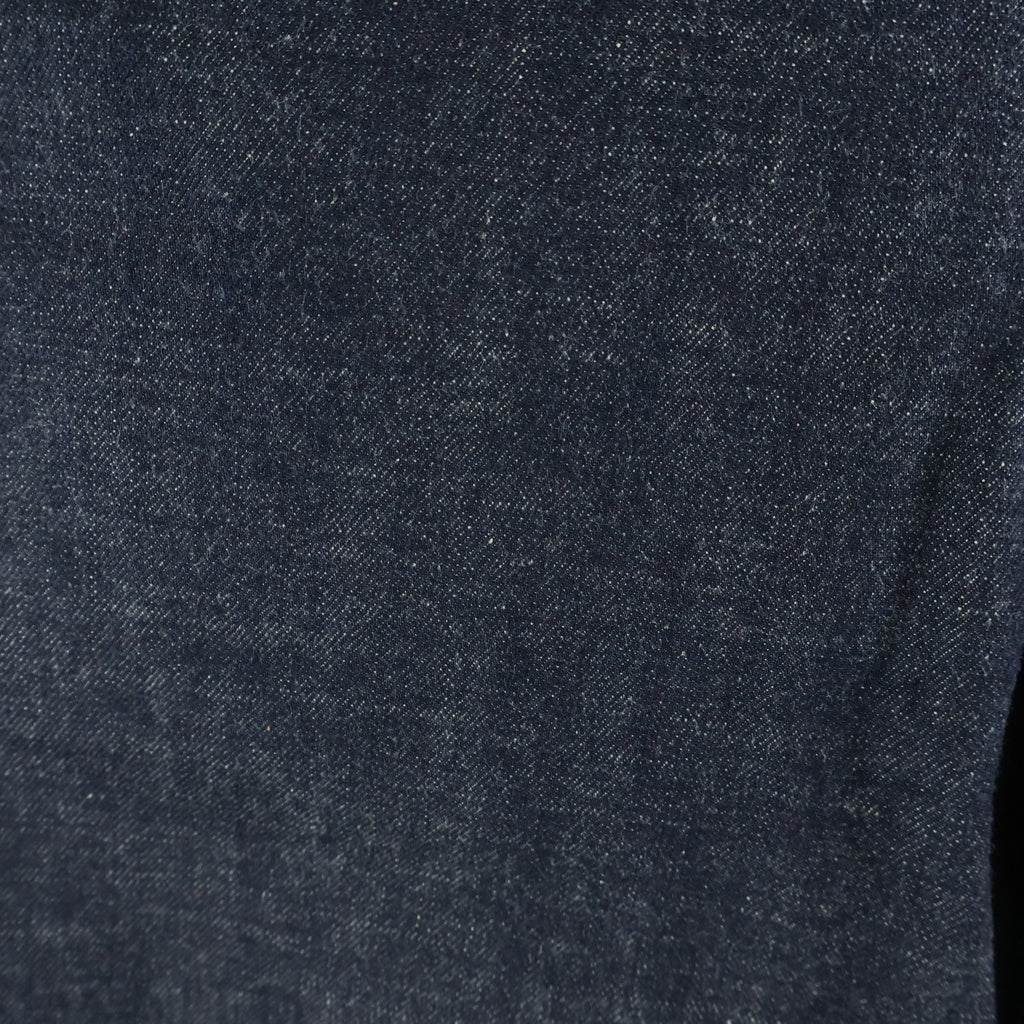 SUGARHILL(シュガーヒル) CLASSIC DENIM PANTS WIDE 月桂樹ボタン 革パッチ 股リベット バックルバック ボタンフライ デニムパンツ インディゴ CLASS002