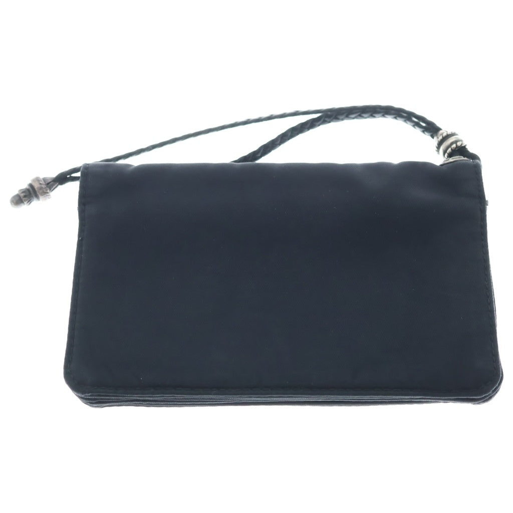 CHROME HEARTS(クロムハーツ) 2ZIP WALLET NYLON 2ジップ ウォレット 財布 ナイロン ブラック