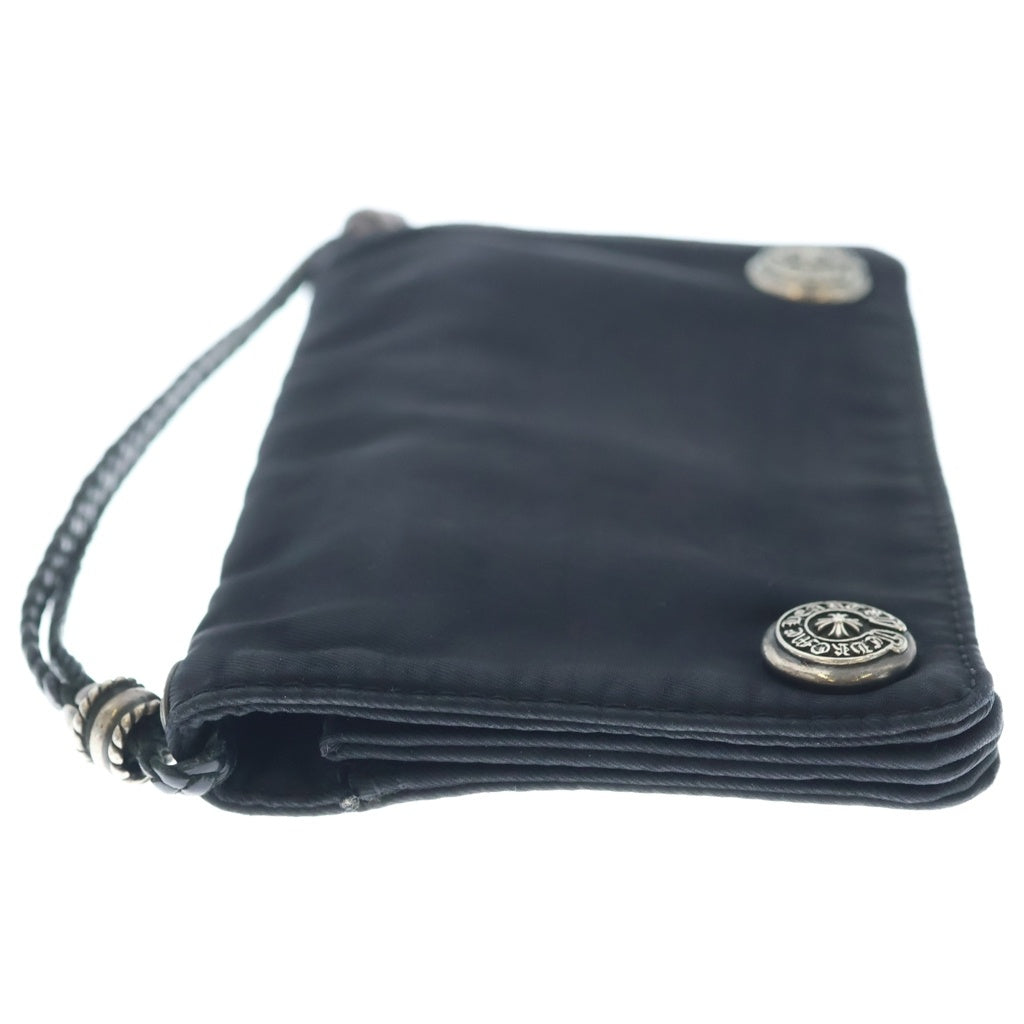 CHROME HEARTS(クロムハーツ) 2ZIP WALLET NYLON 2ジップ ウォレット 財布 ナイロン ブラック