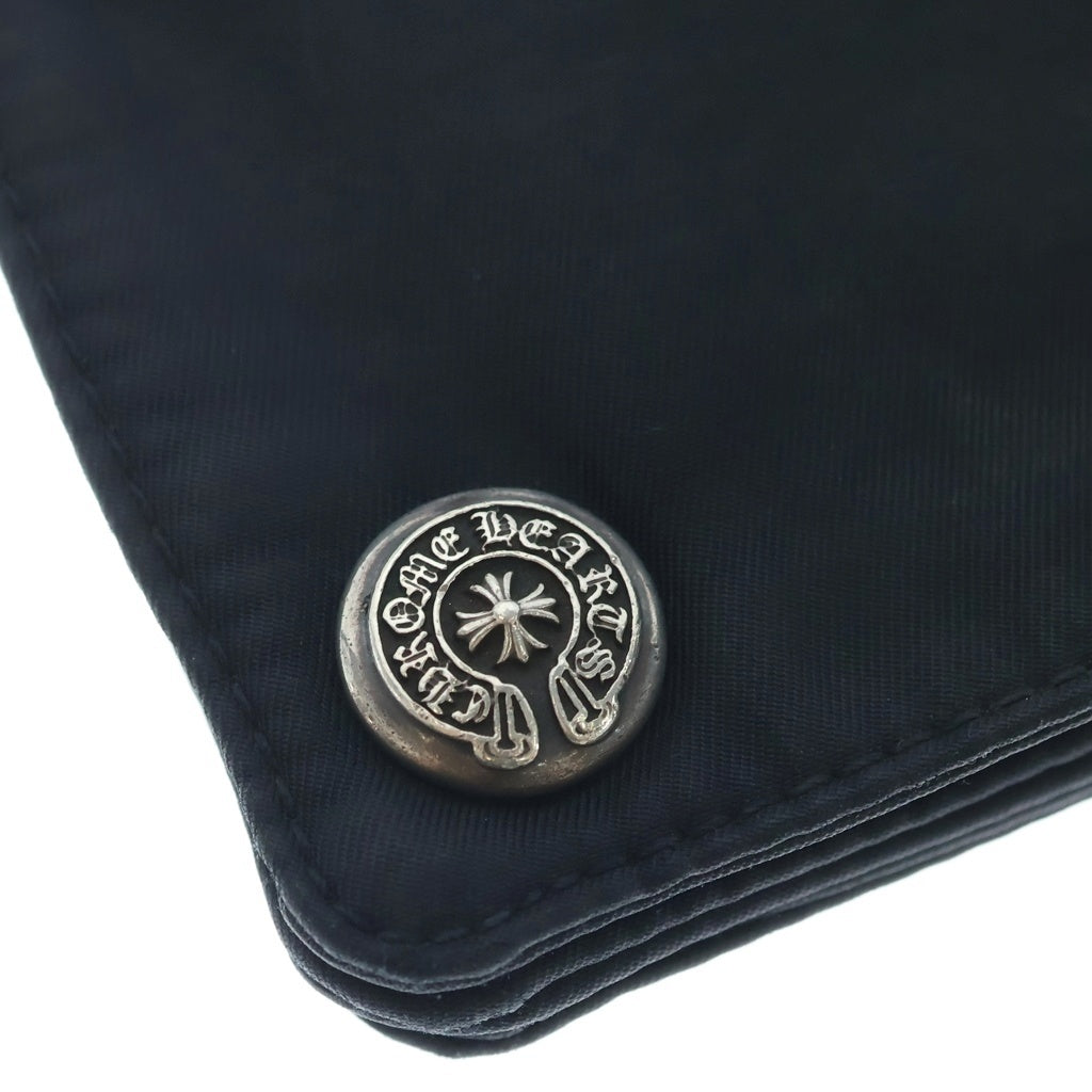 CHROME HEARTS(クロムハーツ) 2ZIP WALLET NYLON 2ジップ ウォレット 財布 ナイロン ブラック