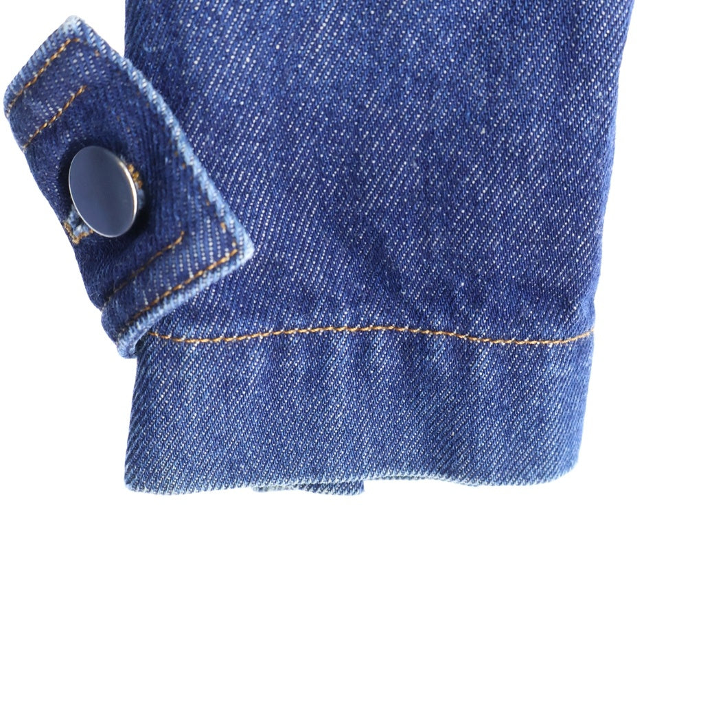 MM6 Maison Margiela(エムエムシックスメゾンマルジェラ) OVER SIZE DENIM COAT W BOW ON THE BACK オーバーサイズウエスタンデニムコート インディゴ S52AM0046 S30460 レディース