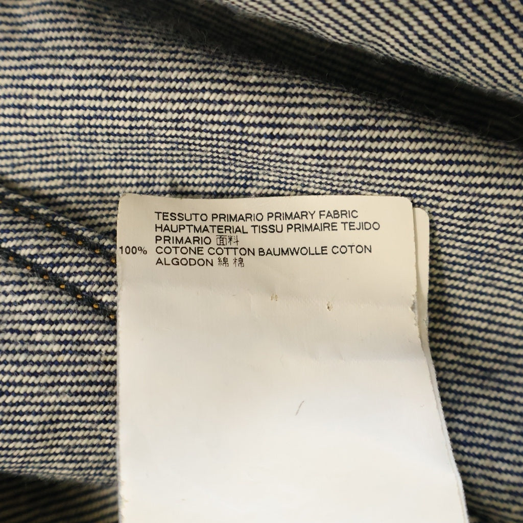 MM6 Maison Margiela(エムエムシックスメゾンマルジェラ) OVER SIZE DENIM COAT W BOW ON THE BACK オーバーサイズウエスタンデニムコート インディゴ S52AM0046 S30460 レディース