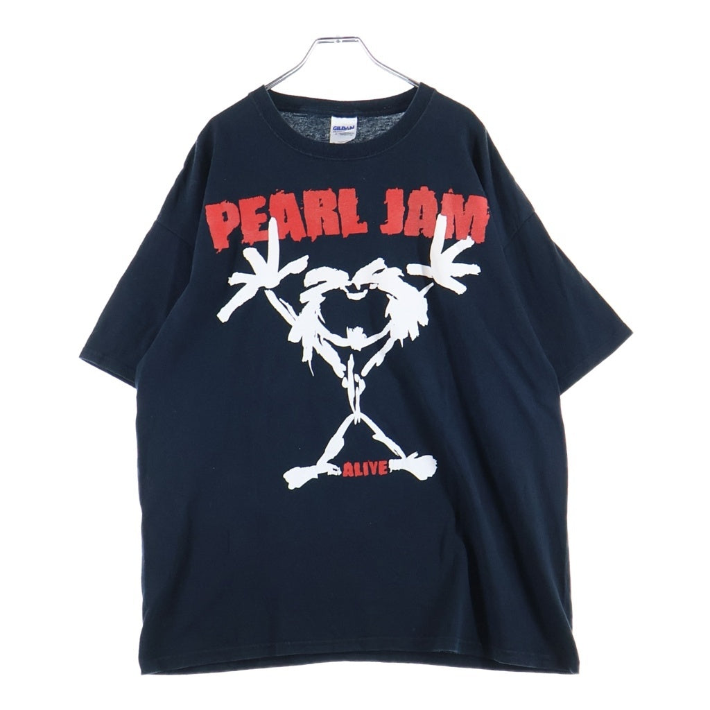 VINTAGE(ヴィンテージ) 00S PEARL JAM ALIVE パール ジャム アライブ 半袖Tシャツ カットソー ブラック