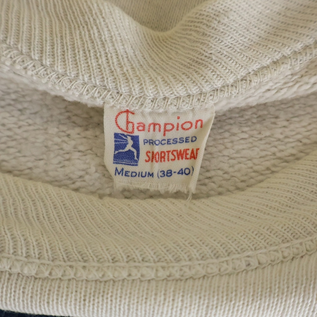 CHAMPION(チャンピオン) 50-60S VINTAGE RUN TAG UNIVERSITY OF PHYSICAL ED MAINE ヴィンテージ 4段 スウェット トレーナー ベージュ