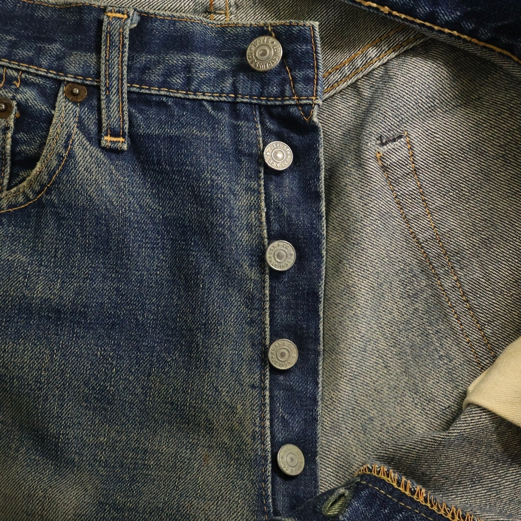 Levi's(リーバイス) 60S VINTAGE 501 BIG E 前期 Vステッチ ボタン裏刻印J 足長R デニムパンツ インディゴ