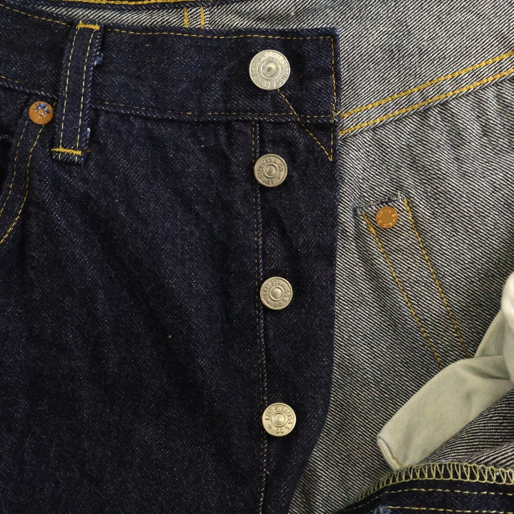 Levi's VINTAGE CLOTHING(リーバイス ビンテージ クロージング) 501XX 1955MODEL BOG E ボタン裏刻印3015 レインボーステッチ デニムパンツ インディゴ PC9-50155-0080