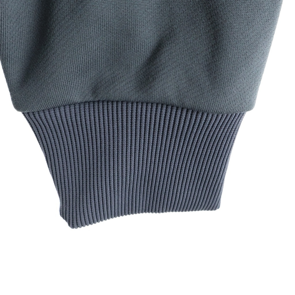 NO BRAND(ノーブランド) 1piu1uguale3 (ウノ ピゥ ウノ ウグァーレ トレ) NECK ZIP UP PARKA ジップアップ スウェット パーカー グレー MRB674