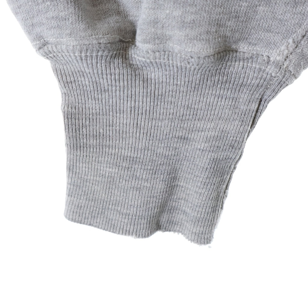 CHAMPION(チャンピオン) 70S VINTAGE REVERSEWEAVE PULLOVER SWEAT 単色タグ USA製 霜降り 完全目無し リバースウィーブ スウェット トレーナー グレー