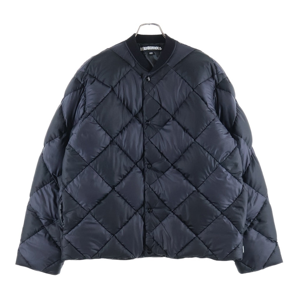 NEIGHBORHOOD(ネイバーフッド) 23AW CHECKER DOWN JACKET チェッカーダウンジャケット ブラック 232TSNH-LKM08