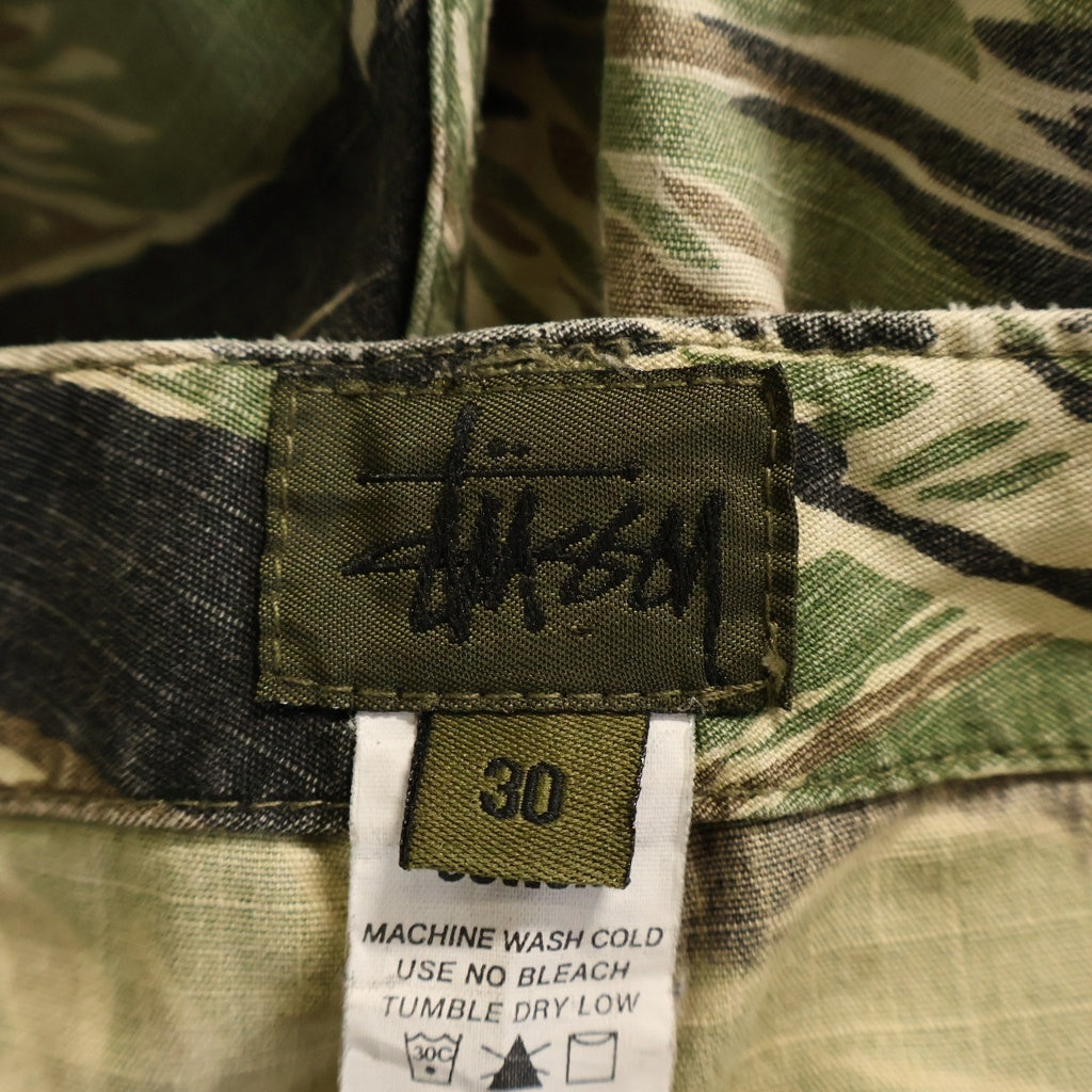 STUSSY(ステューシー) 90S OLD TIGER CAMO PANTS タイガーカモ パンツ カーキ