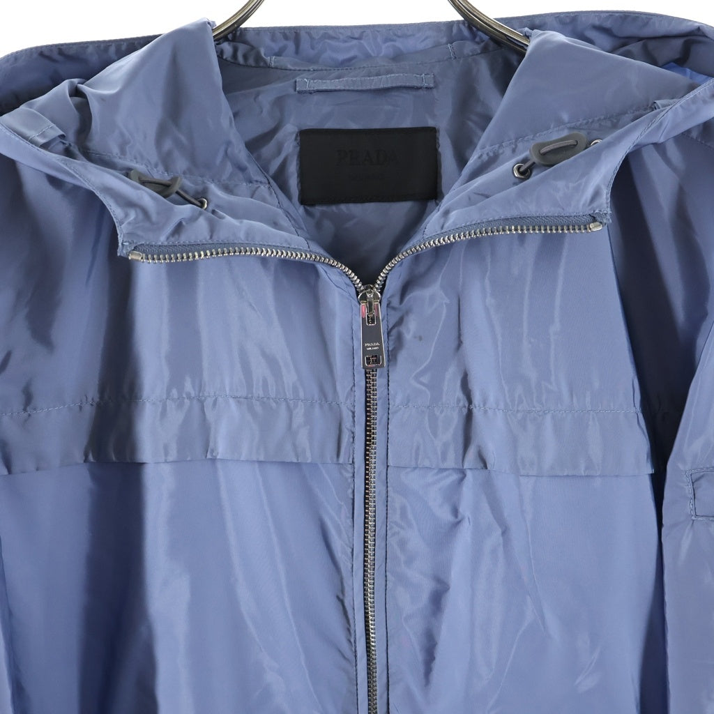 PRADA(プラダ) Triangle Plate Nylon Hood Jacket トライアングルロゴジップアップナイロンジャケット SGA466 R131 Q04
