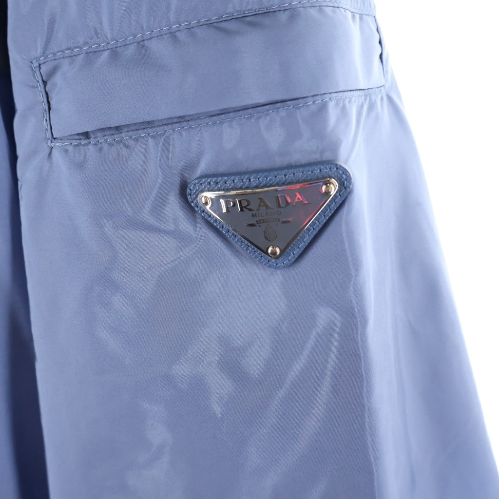 PRADA(プラダ) Triangle Plate Nylon Hood Jacket トライアングルロゴジップアップナイロンジャケット SGA466 R131 Q04