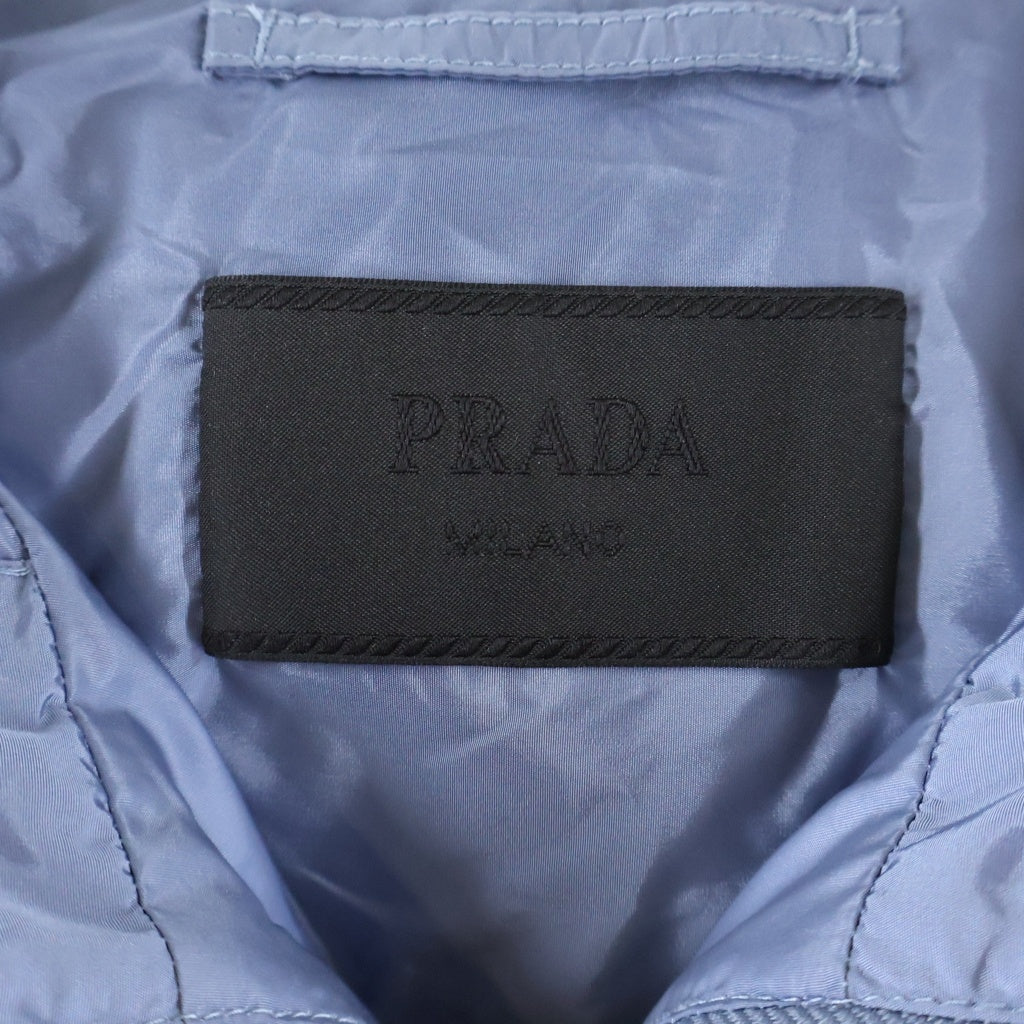 PRADA(プラダ) Triangle Plate Nylon Hood Jacket トライアングルロゴジップアップナイロンジャケット SGA466 R131 Q04