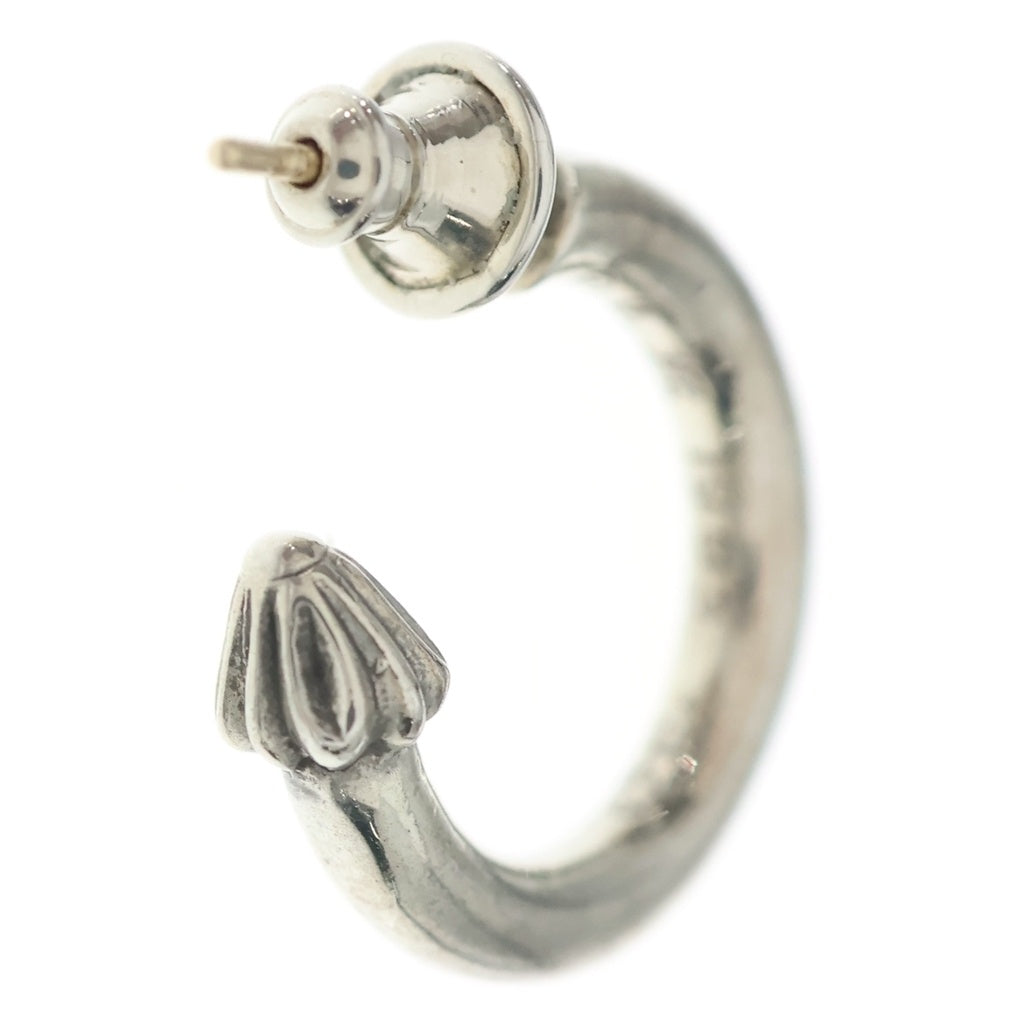 CHROME HEARTS(クロムハーツ) HOOP PLAIN プレーン フープピアス シルバー BCA101