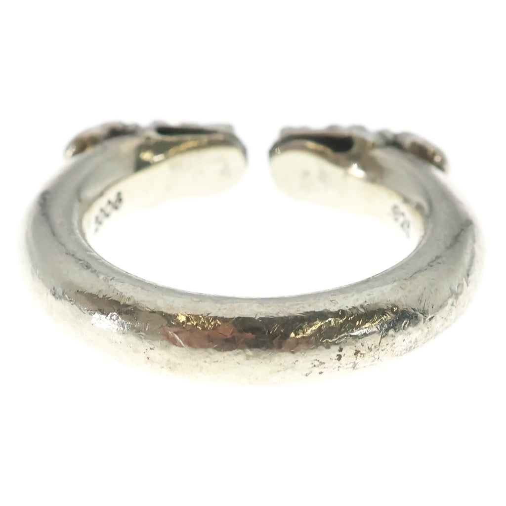 CHROME HEARTS(クロムハーツ) DOUBLE DOG RING ダブルドッグ リング シルバー