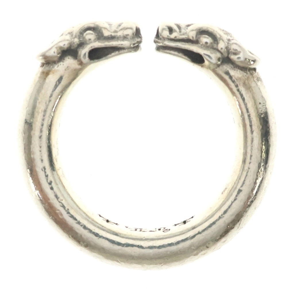 CHROME HEARTS(クロムハーツ) DOUBLE DOG RING ダブルドッグ リング シルバー