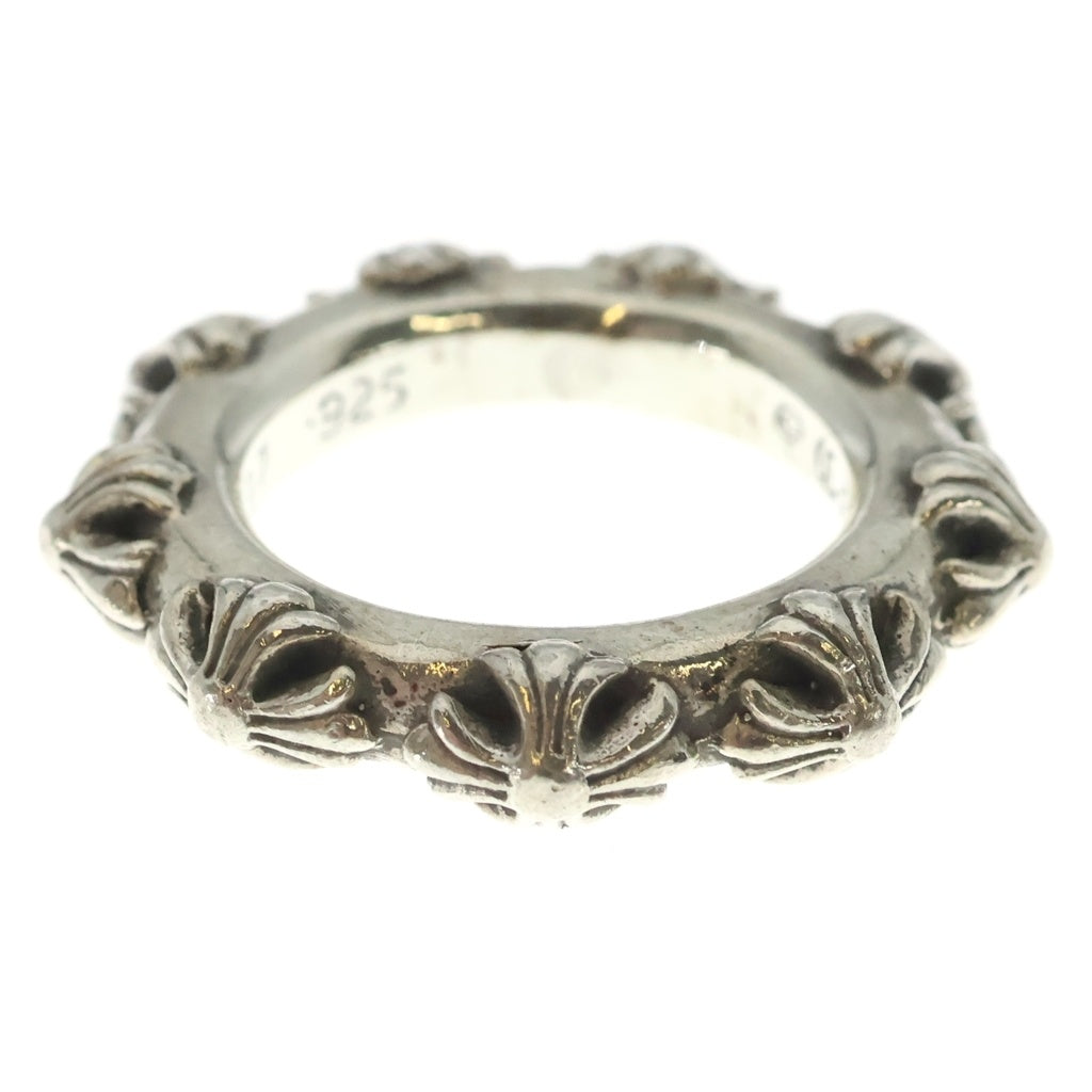 CHROME HEARTS(クロムハーツ) CROSS BAND クロスバンド リング シルバー BCA342
