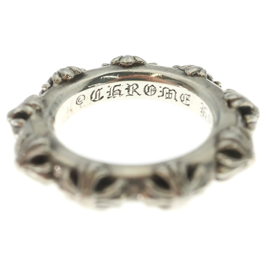 CHROME HEARTS(クロムハーツ) CROSS BAND クロスバンド リング シルバー BCA342