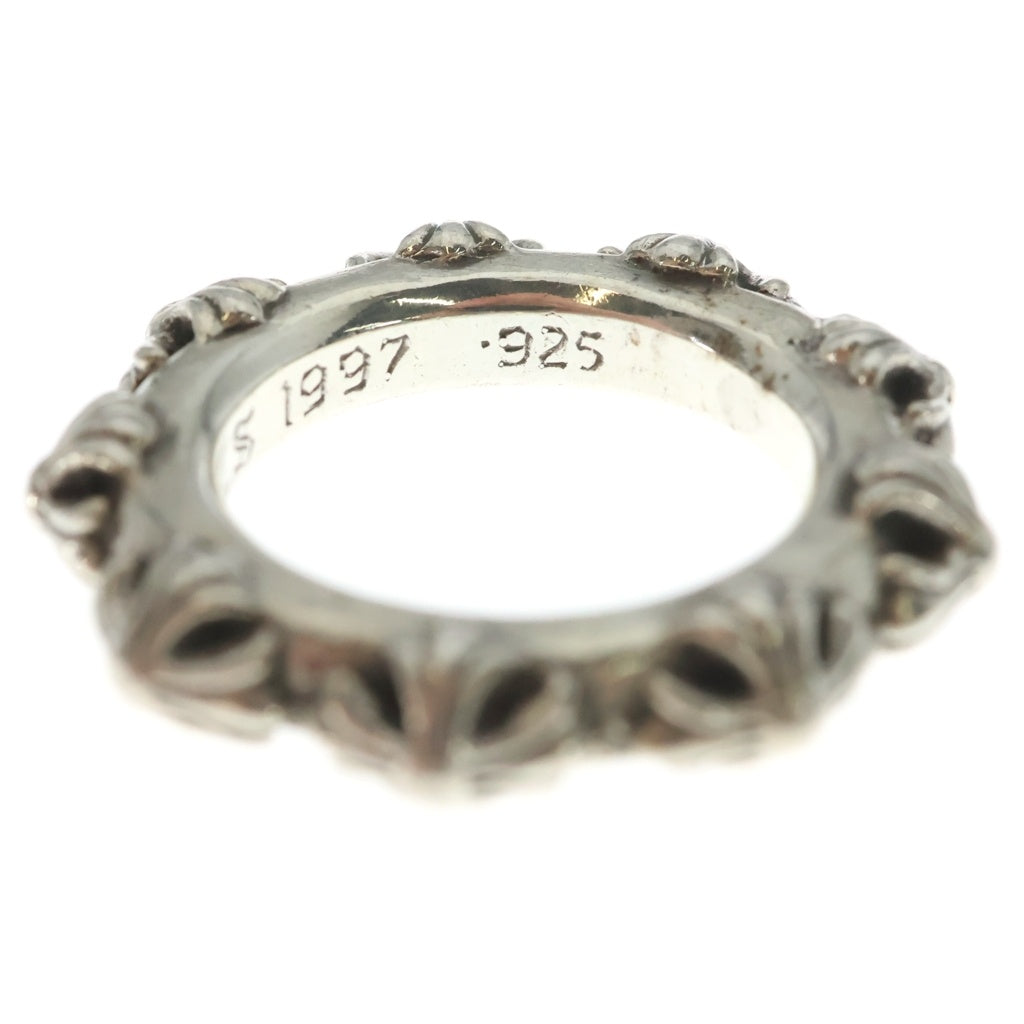 CHROME HEARTS(クロムハーツ) CROSS BAND クロスバンド リング シルバー BCA342