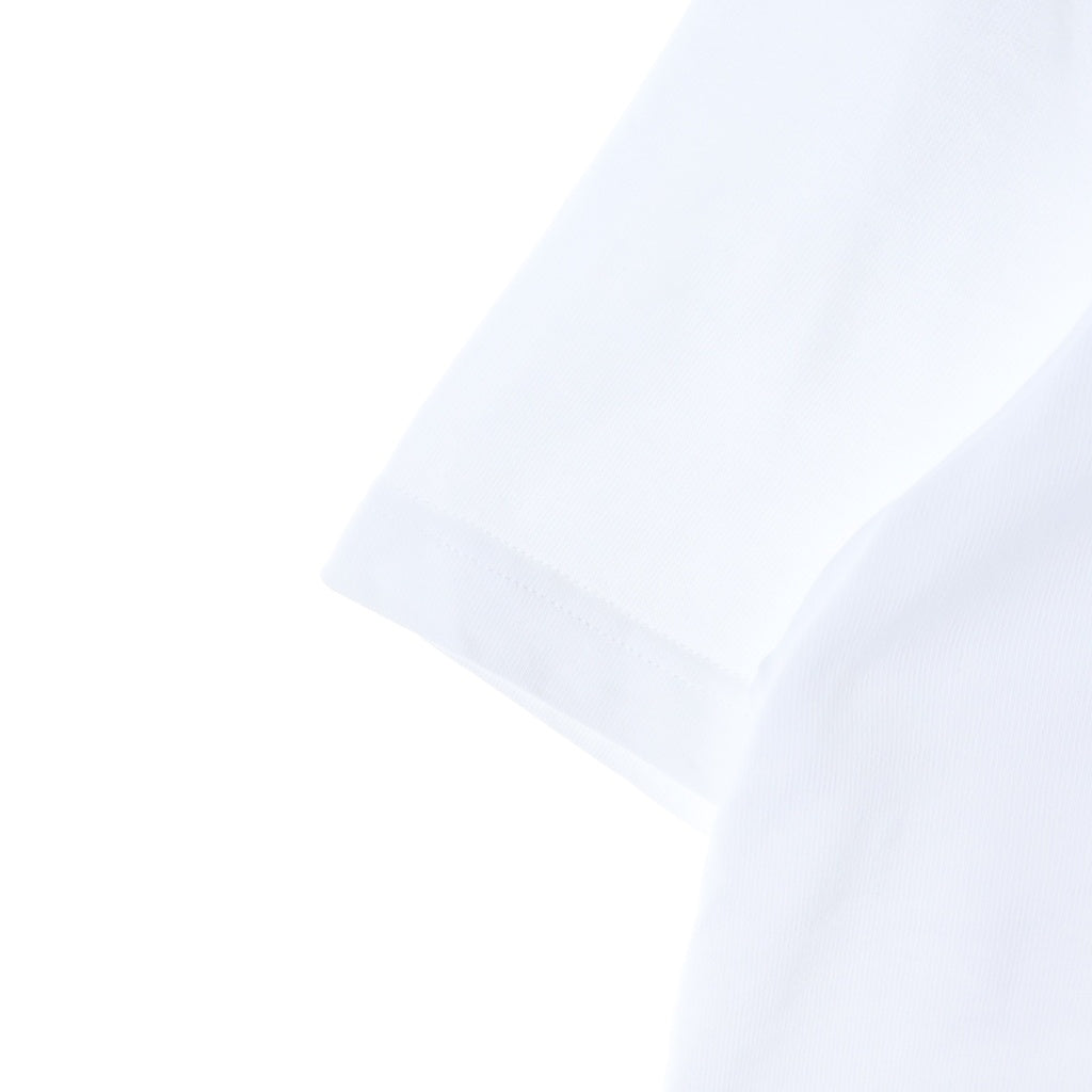 CASABLANCA(カサブランカ) L'Arc Color プリント オーガニックコットン 半袖Tシャツ カットソー ホワイト U-MPF24-JTS-001-01