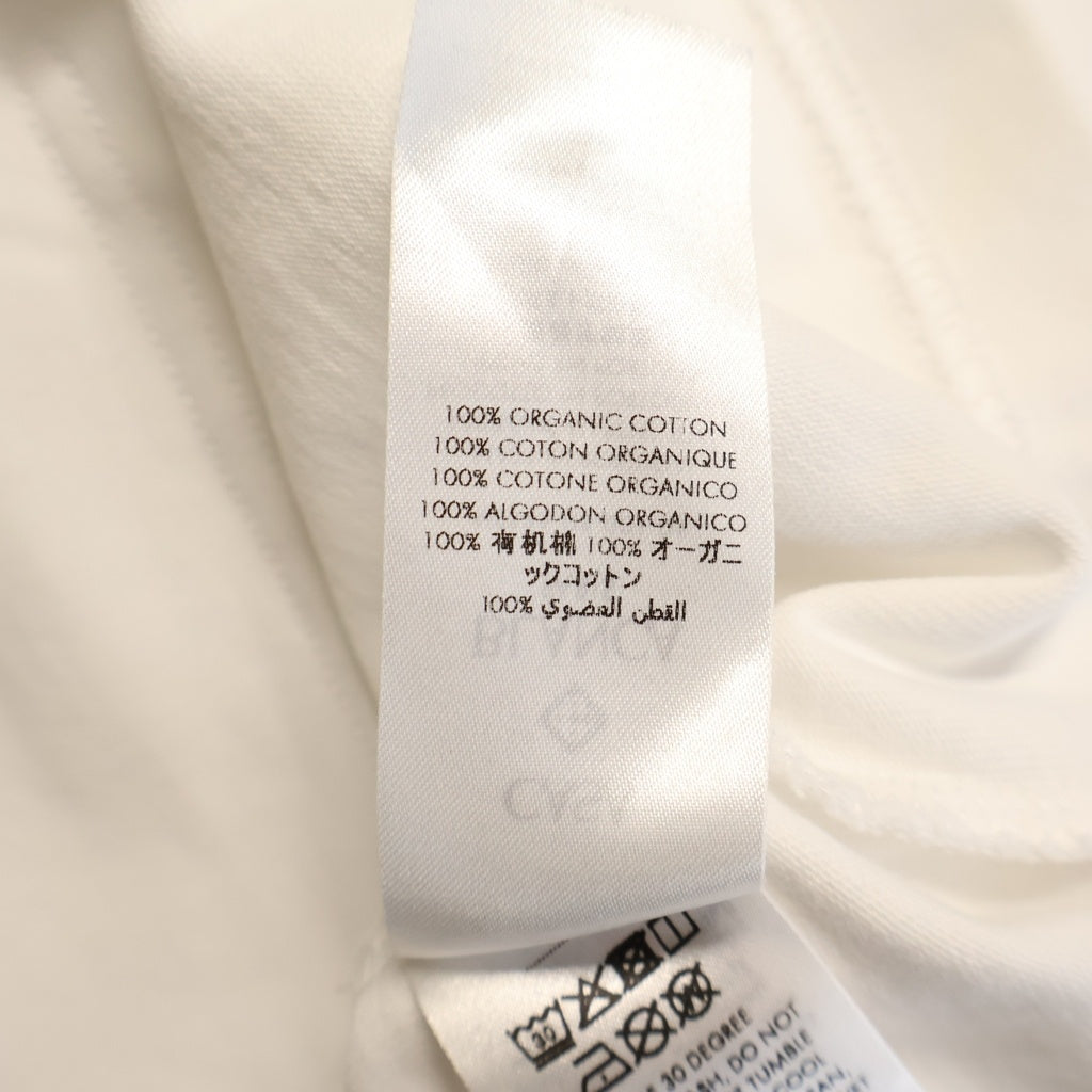 CASABLANCA(カサブランカ) 25SS La Colomne プリント オーガニックコットン 半袖Tシャツ カットソー ホワイト MPS25-JTS-001-05