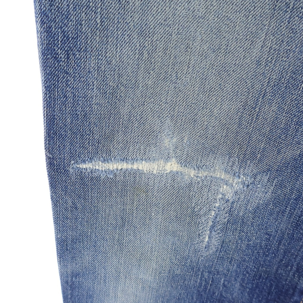 Levi's(リーバイス) 50-60S VINTAGE 501ZXX GRIPPER ZIPPER 両面BIG-E カムロック 両爪 オフセット カンヌキ留 隠しリベット デニムパンツ インディゴ