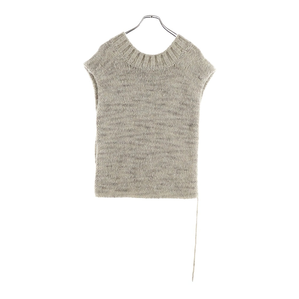 Maison Margiela(メゾンマルジェラ) BOTANICAL DYE KNIT VEST ボタニカルダイニットベスト ベージュ SI0TH0001S17802 レディース