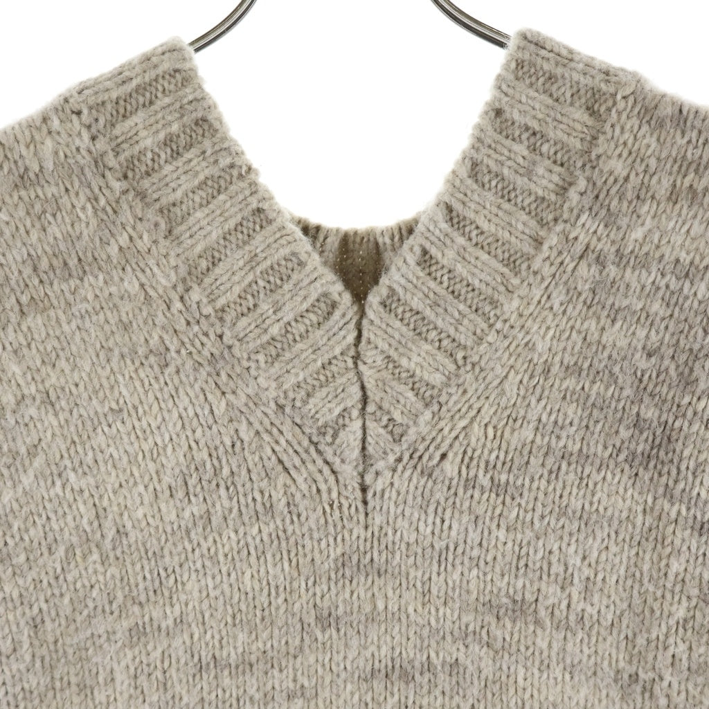 Maison Margiela(メゾンマルジェラ) BOTANICAL DYE KNIT VEST ボタニカルダイニットベスト ベージュ SI0TH0001S17802 レディース