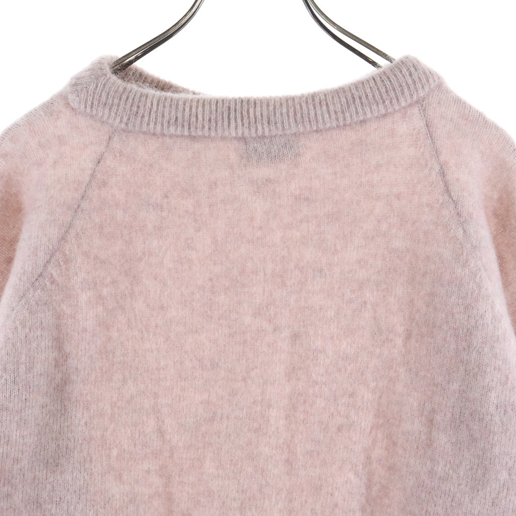 Acne Studios(アクネ ストゥディオズ) KNIT POWDER PINK DRAMATIC MOHAIR ドラマチックモヘアピンクパウダーニット クルーネックモヘアニット ピンク A60034 レディース