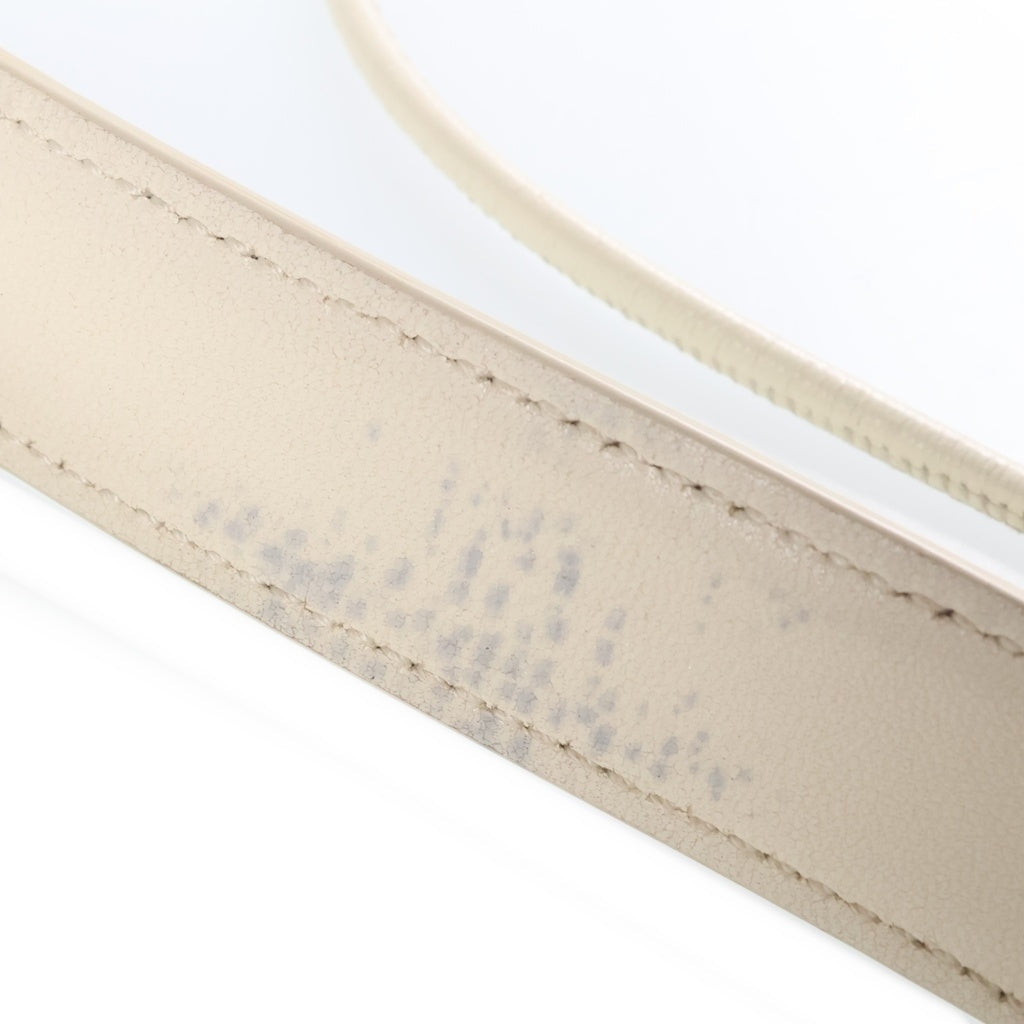 JIL SANDER(ジルサンダー) DUMPLING CROSSBODY SHOULADER BAG ダブリングクロスボディーショルダーバッグ 巾着 ホワイト レディース