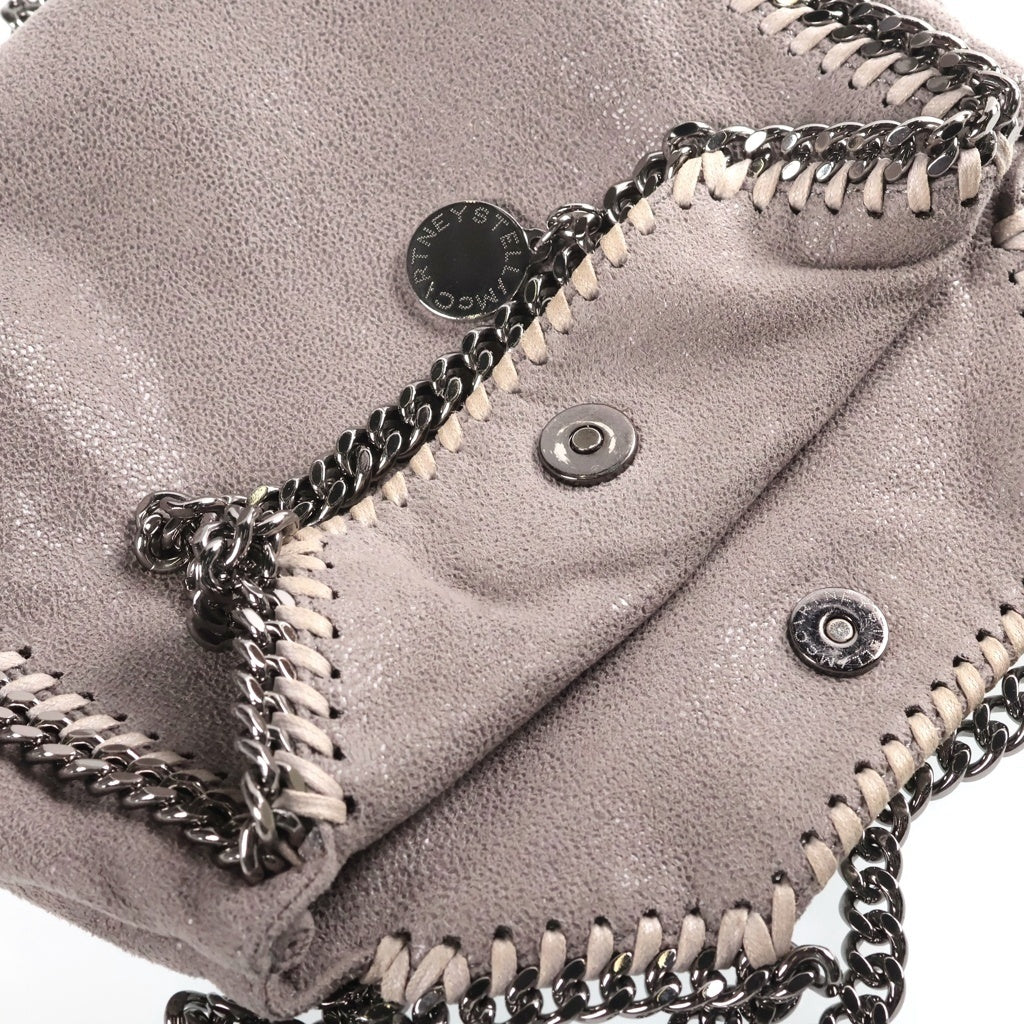 STELLA McCARTNEY(ステラマッカートニー) FALABELLA TINY TOTE BAG ファラベラタイニートートバッグ グレー レディース