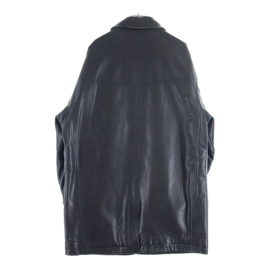 STUSSY(ステューシー) 90S OLD LEATHER CAR COAT レザーカーコート ブラック