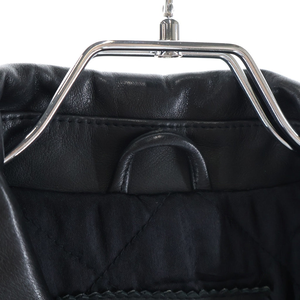 STUSSY(ステューシー) 90S OLD LEATHER CAR COAT レザーカーコート ブラック