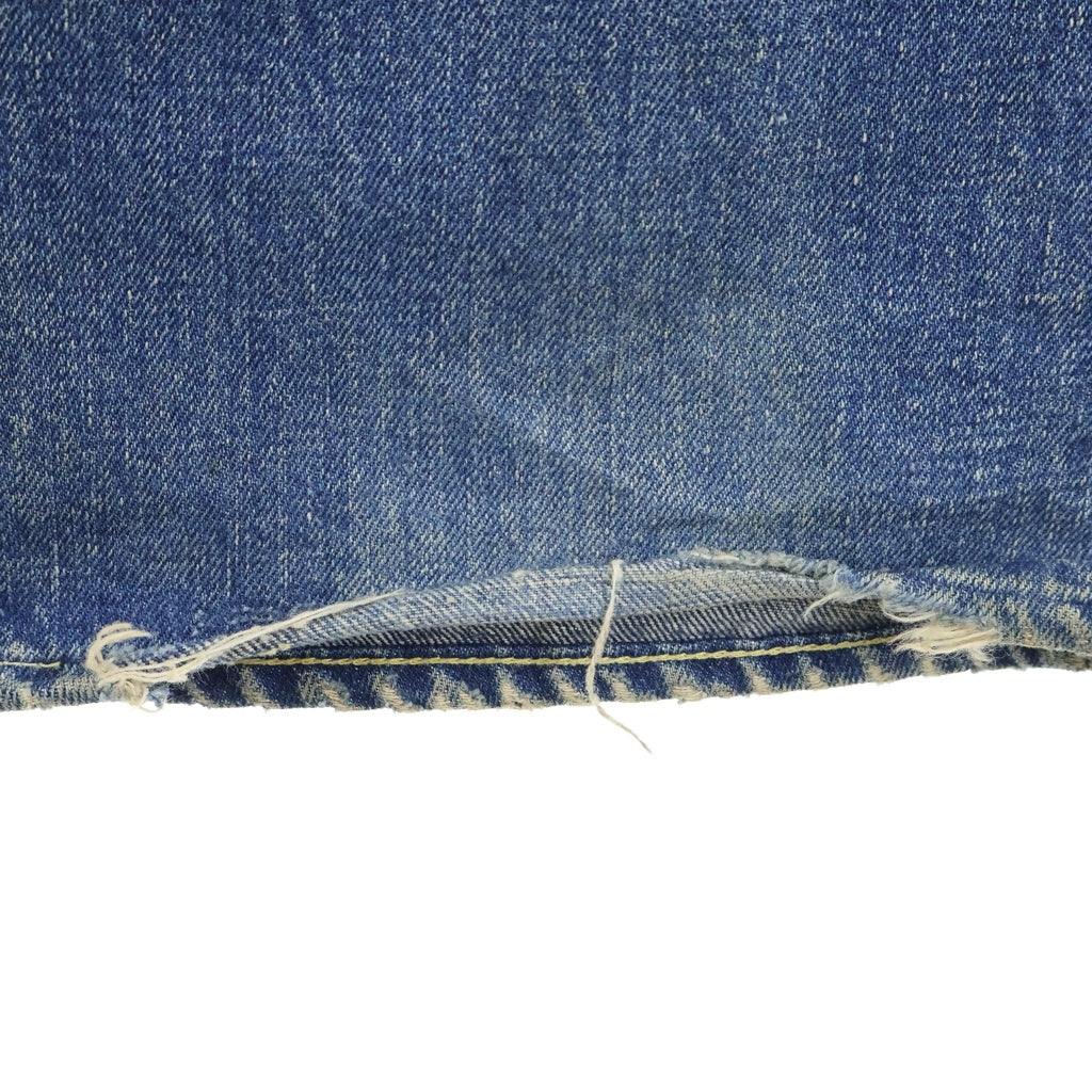 Levi's(リーバイス) 70S VINTAGE 501 66前期 スモールe 紙パッチ ボタン裏6 ボタンフライ デニム パンツ インディゴ