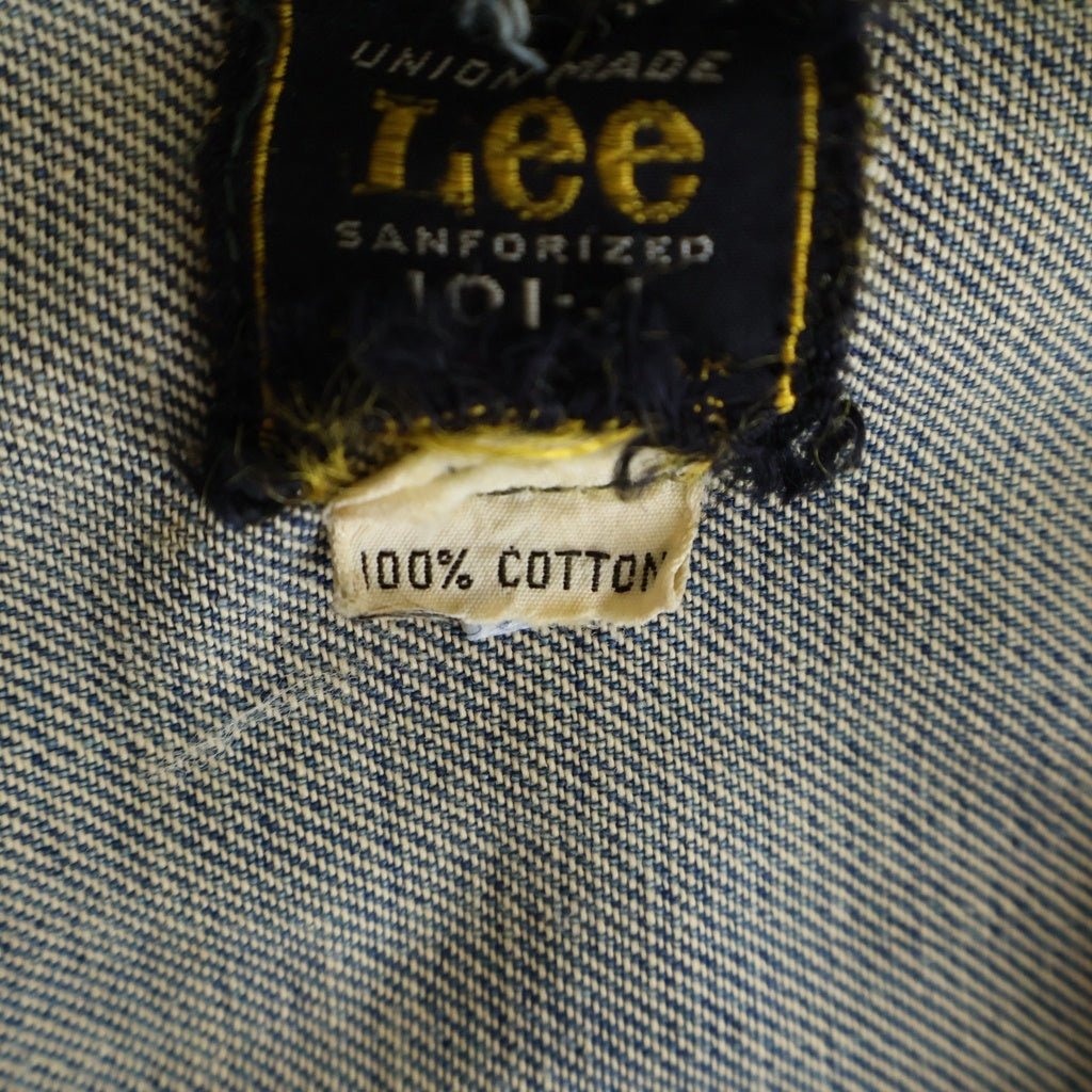 LEE(リー) 60S VINTAGE 101J MR無し DENIM TRACKER JACKET デニム トラッカー ジャケット インディゴ
