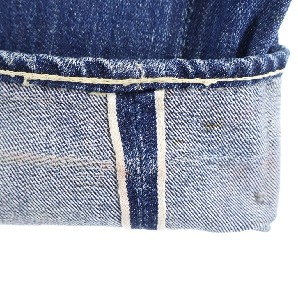 Levi's(リーバイス) 40-50S VINTAGE 503BXX BIG E 均等V 片面タブ 通常R 革パッチ コインポケット裏耳付き デニムパンツ インディゴ