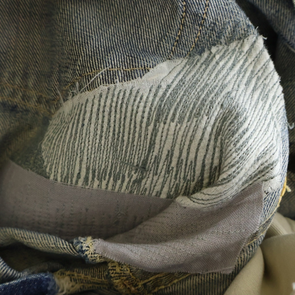 Levi's(リーバイス) 40-50S VINTAGE 503BXX BIG E 均等V 片面タブ 通常R 革パッチ コインポケット裏耳付き デニムパンツ インディゴ