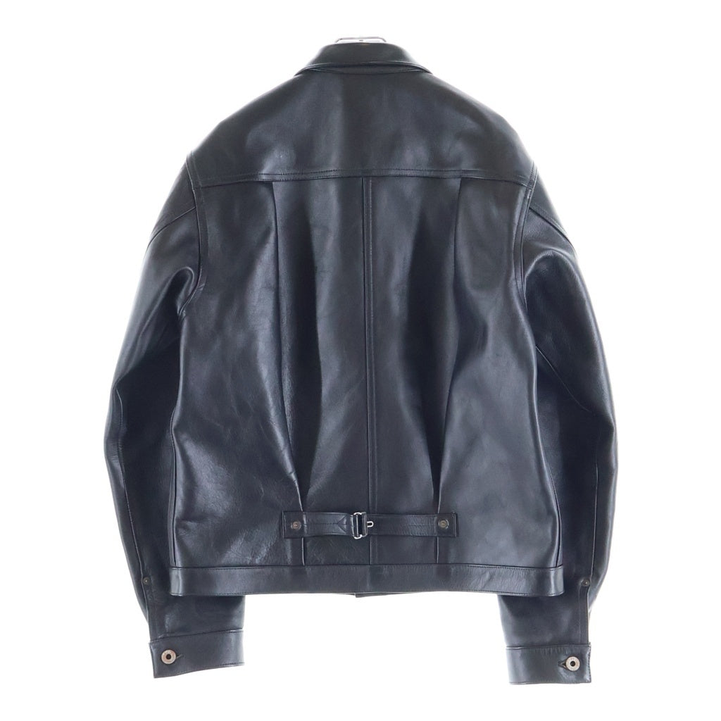 JELADO(ジェラード) 44 LEATHER JACKET 1st TYPE 大戦モデル 月桂樹ボタン 馬革 レザージャケット ブラック