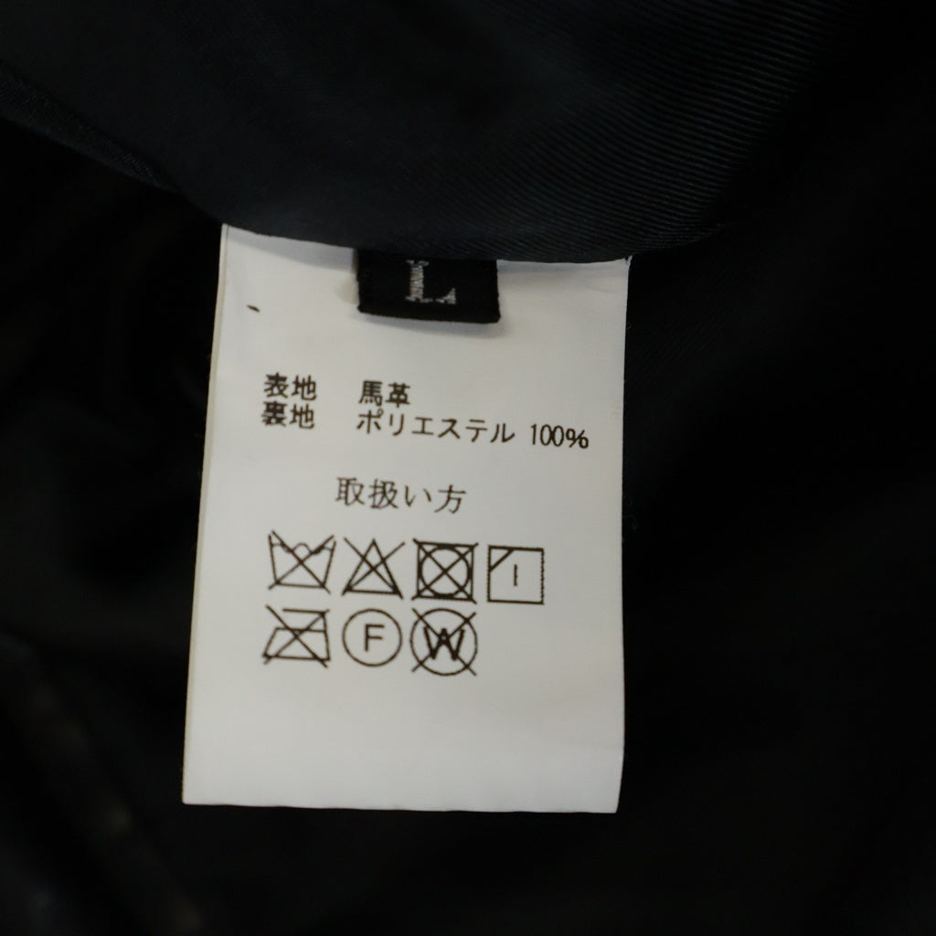 JELADO(ジェラード) 44 LEATHER JACKET 1st TYPE 大戦モデル 月桂樹ボタン 馬革 レザージャケット ブラック