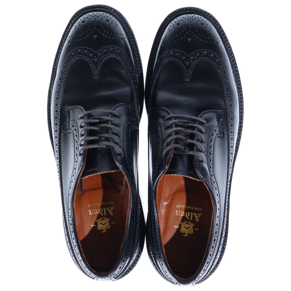 Alden(オールデン) 9751 LONG WING DRESS SHOES ロング ウィングチップ ドレスシューズ ブラック