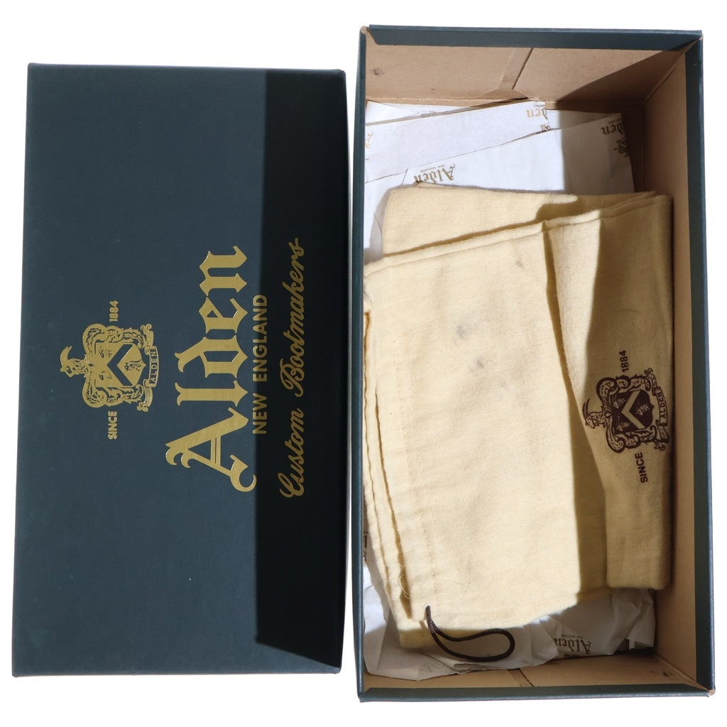 Alden(オールデン) 9751 LONG WING DRESS SHOES ロング ウィングチップ ドレスシューズ ブラック