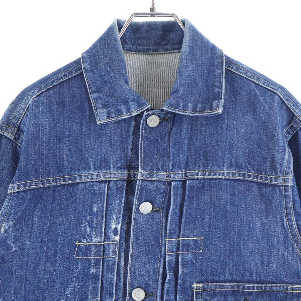 Foremost Vintage(フォアモースト ヴィンテージ) 40-50S 1st TYPE DENIM JACKET ファースト ボタン裏刻印D デニムジャケット インディゴ