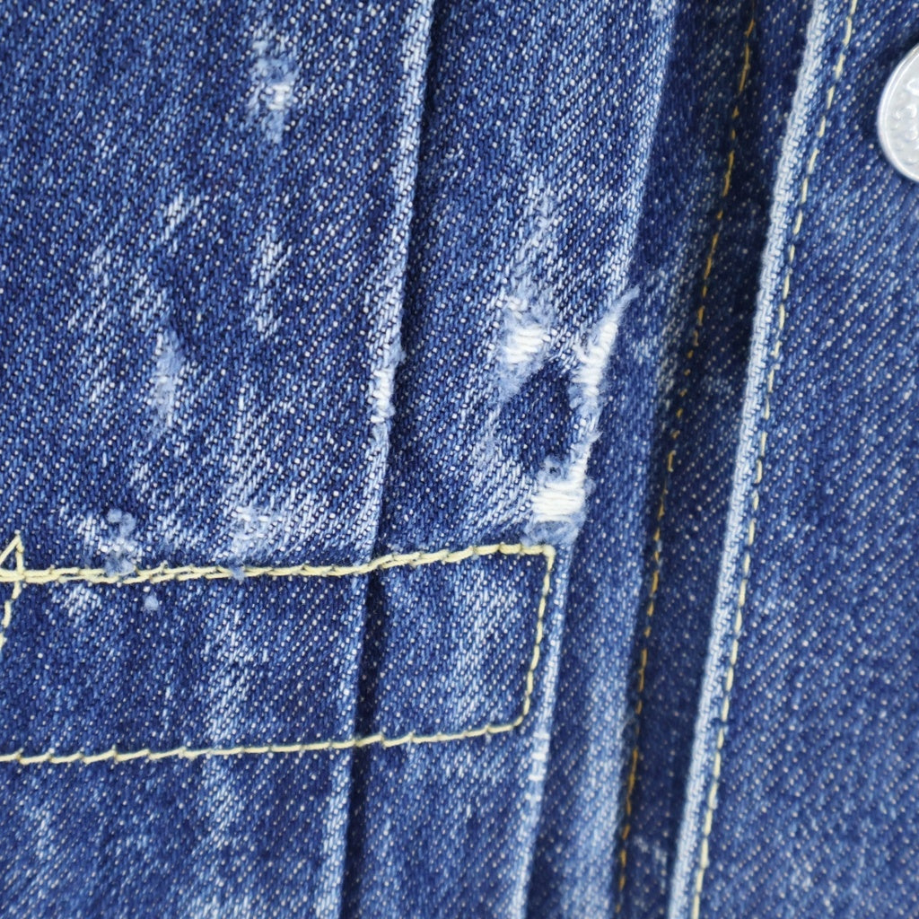 Foremost Vintage(フォアモースト ヴィンテージ) 40-50S 1st TYPE DENIM JACKET ファースト ボタン裏刻印D デニムジャケット インディゴ