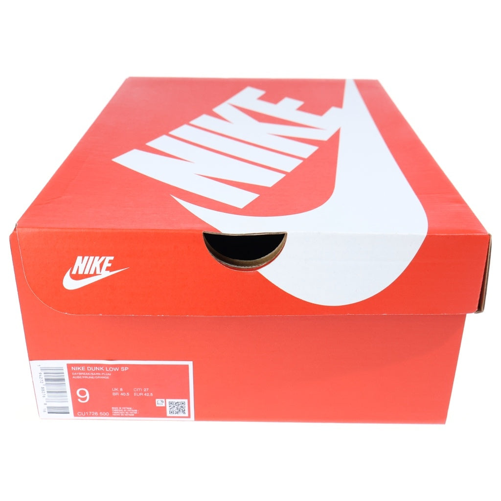 NIKE(ナイキ) DUNK LOW PLUM ダンク ロー プラム パープル US9/27cm CU1726-500
